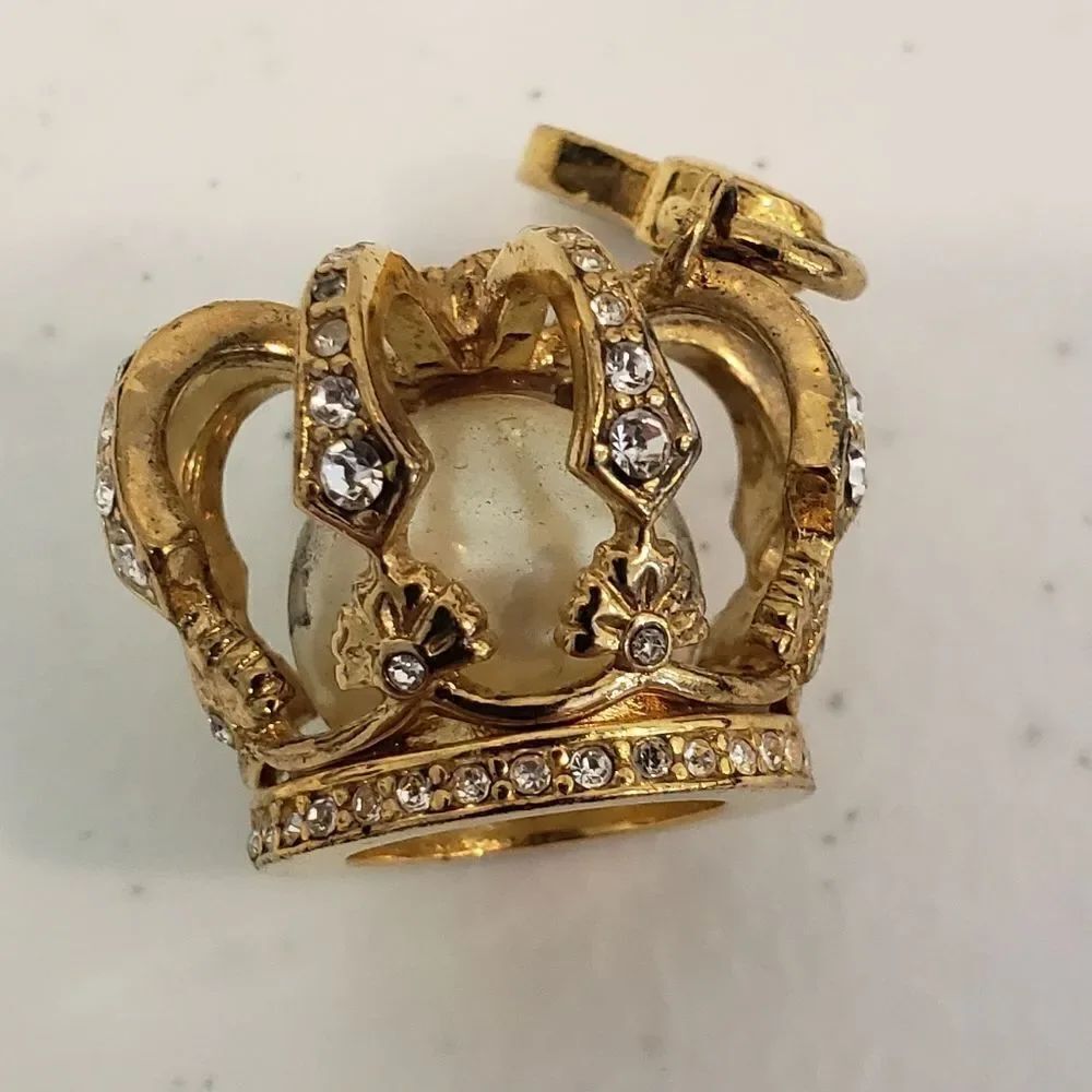 Juicy Couture Gold Crown Charm - Picture 1 of 6